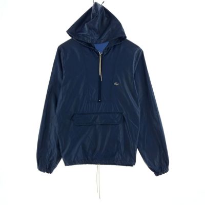 LACOSTE ウィンドウ　アノラックパーカー オレンジ LACOSTE ウィンドウアノラックパーカー オレンジ