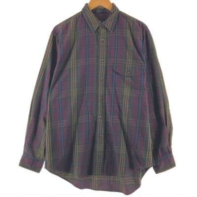 古着 90年代 ノーティカ NAUTICA 長袖 ボタンダウンデニムシャツ