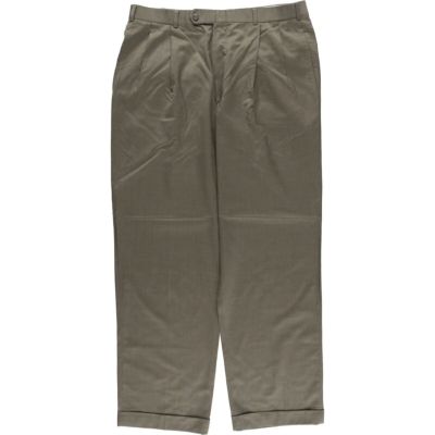 古着 ブルックスブラザーズ Brooks Brothers ツータック ウールパンツ