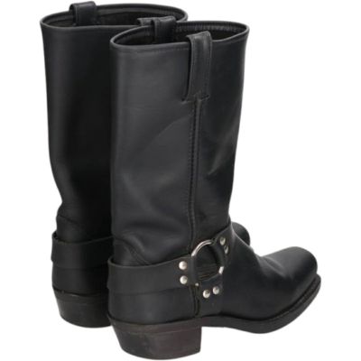 古着 フライ FRYE スクエアトゥ リングブーツ USA製 9 1/2M メンズ27.5