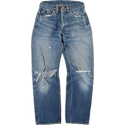 古着 濃紺 60年代 リーバイス Levi's 551ZXX テーパードデニムパンツ ...