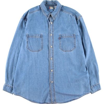 古着 リーバイス Levi's SIGNATURE 長袖 デニムシャツ メンズL