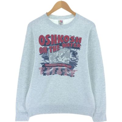 古着 90年代 フルーツオブザルーム FRUIT OF THE LOOM HEAVY cotton プリントスウェットシャツ トレーナー USA製 メンズL相当 ヴィンテージ /eaa502270 【中古】 【241117】