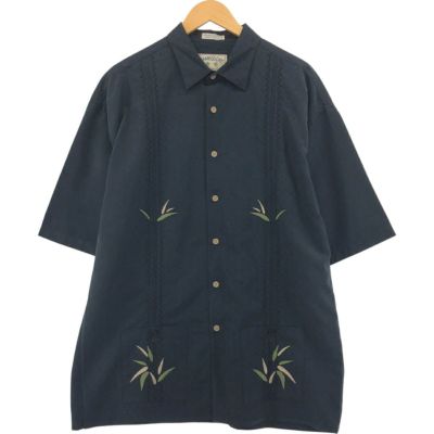 古着 MODEAN IMAGES 半袖 レーヨンシャツ メンズXL相当 /eaa549768 【中古】 【250518】