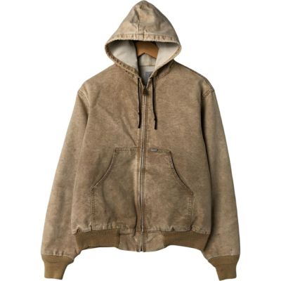 古着 80～90年代 カーハート Carhartt アクティブジャケット ダックフルジップパーカー USA製 メンズL相当 ヴィンテージ /eaa550110 【中古】 【250518】 【NL2503】 【SS2509_10】