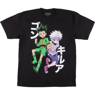 古着 HUNTER HUNTER ハンターハンター キャラクタープリントT