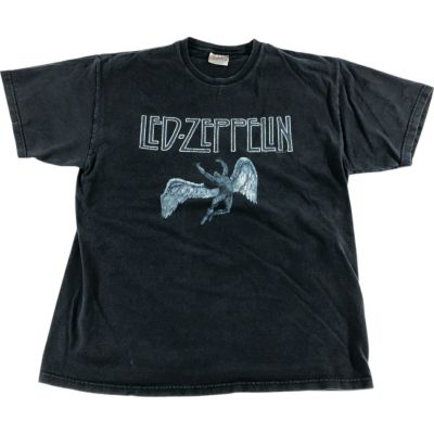 古着 00年代 ヘインズ Hanes LED ZEPPELIN レッドツェッペリン バンドTシャツ バンT メンズL相当 /eaa547117 【中古】 【250517】