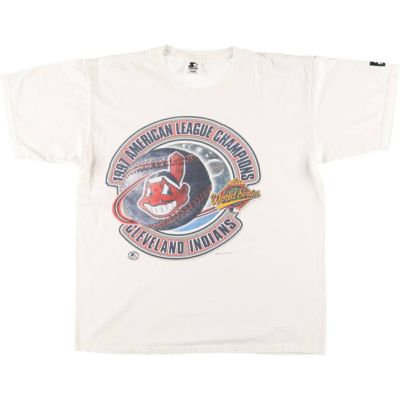 ★Fan Favorite★クリーブランド・インディアンス★2010年代★フリー 古着 90年代 TRUE-FAN MLB CLEVELAND INDIANS クリーブランド