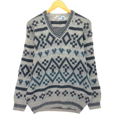 古着 アルビオン Albion リブ編み ハイネック チアリーダー