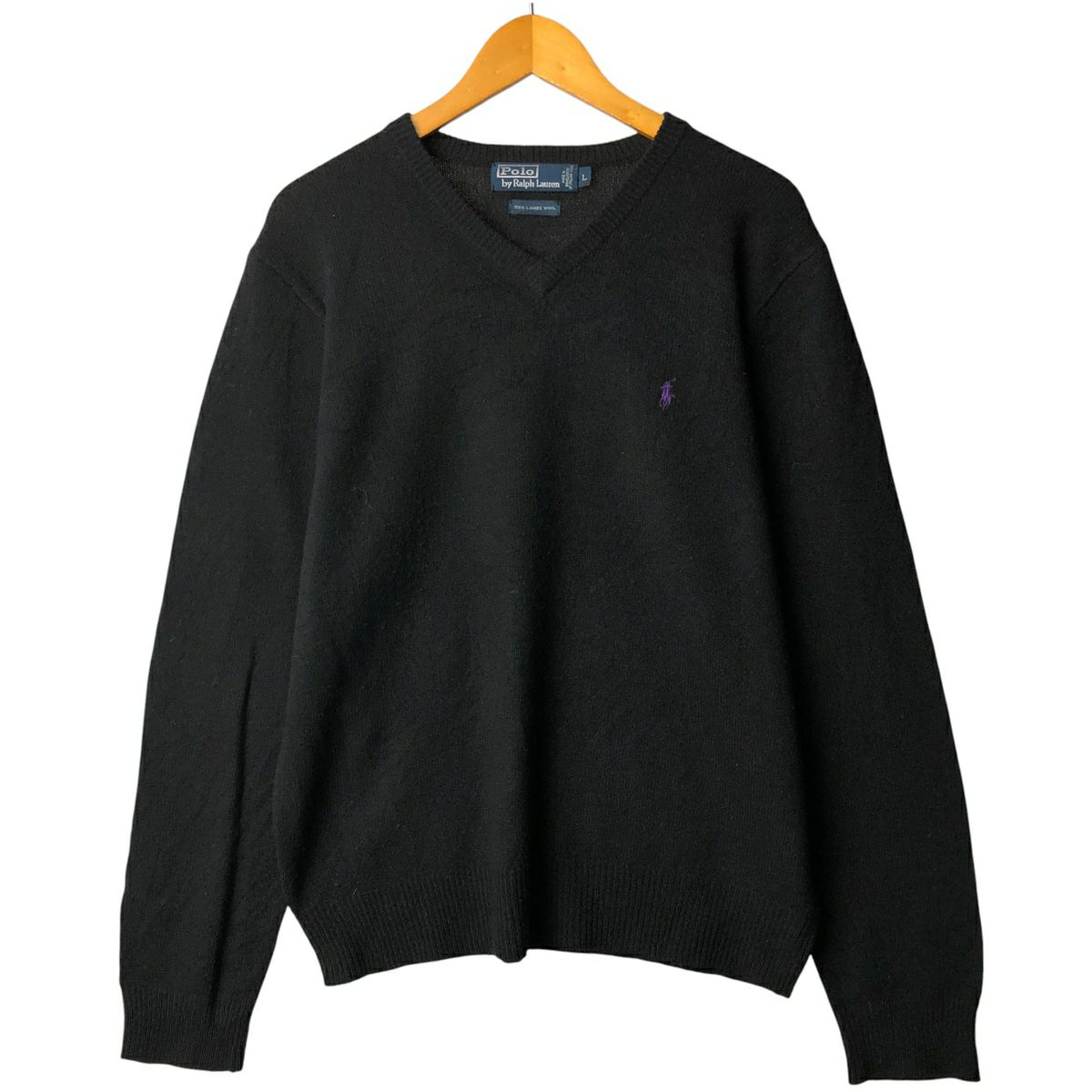 古着 ラルフローレン Ralph Lauren POLO by Ralph Lauren Vネック