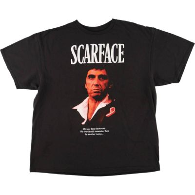 古着 Scarface スカーフェイス 映画 ムービーTシャツ メンズXL相当 /eaa548189 【中古】 【250519】