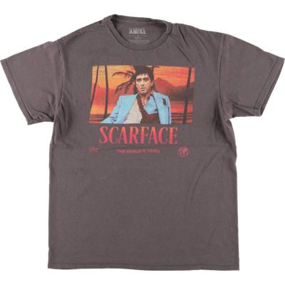 古着 Scarface スカーフェイス 映画 ムービーTシャツ メンズM相当 /eaa548194 【中古】 【250519】