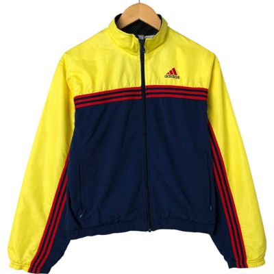 古着 90年代 アディダス adidas ナイロンジャケット レディースL相当 ヴィンテージ /eaa551110 【中古】 【250519】 【Elulu/エルル】 【NL2503】