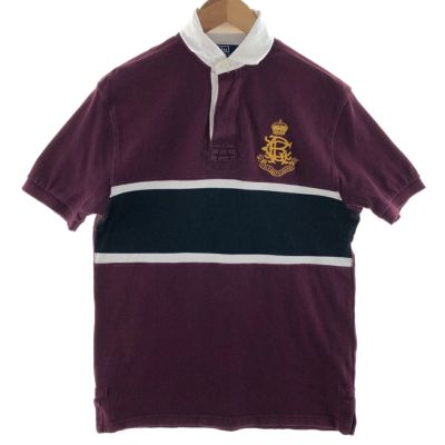 【良配色】Polo by Ralph Lauren ラガーシャツ 古着 楽天市場】【マラソン限定400円OFFクーポン&P5倍!】 ラグビー
