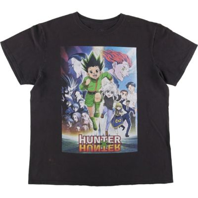 Tシャツ ハンターハンター 幻影旅団 フェイタン 古着 アニメ 漫画 古着 HUNTER ハンターハンター フェイタン バックプリント アニメ