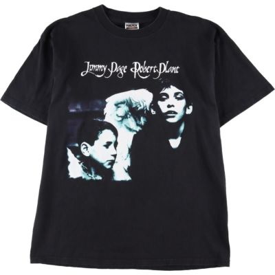 古着 80~90年代 UNKNOWN JIMMY PAGE ジミーペイジ バンドTシャツ バンT ...