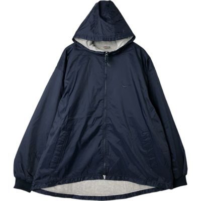 古着 90年代 ナイキ NIKE バックロゴ 中綿パーカー パファージャケット メンズXL相当 ヴィンテージ /eaa550134 【中古】 【250519】 【NL2503】