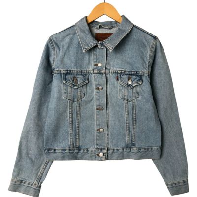 古着 90年代 リーバイス Levis 77597-0220 デニムジャケット Gジャン USA製 レディースM相当 ヴィンテージ /eaa548535 【中古】 【250519】 【Elulu/エルル】 【NL2503】