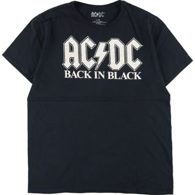 古着 BC ETHIC ACDC エーシーディーシー アルバム BACK IN BLACK