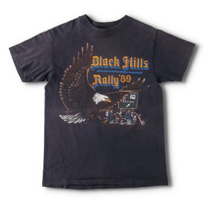 「希少」80s 90s ハーレー　ブルーフレイム　USA製　ヘインズボディ　無地 古着 80年代 ヘインズ Hanes BEEFY-T 青タグ Harley-Davidson