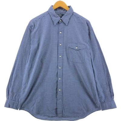 希少 Ralph Lauren チェックシャツ CLARENCE SPORT 古着 ラルフローレン Ralph Lauren POLO by Ralph Lauren
