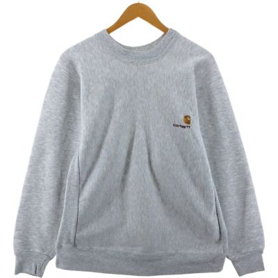 古着 90年代 カーハート Carhartt リバースウィーブタイプ ワンポイントロゴスウェットシャツ トレーナー メンズM相当 ヴィンテージ /eaa539398 【中古】 【250419】