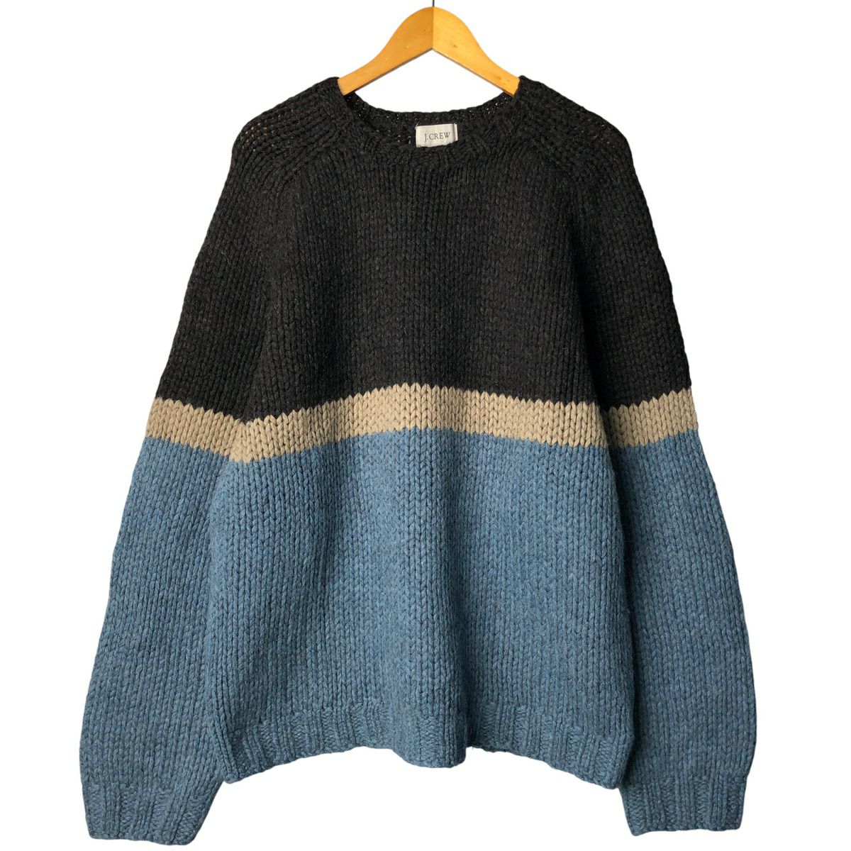 古着 90～00年代 ジェイクルー J.Crew HAND KNIT ハンドニット ウール