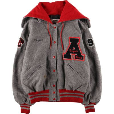 古着 80年代 ホロウェイ Holloway セーラーカラー 中綿入り ウール