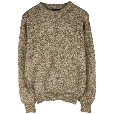 ヴィンテージ　ユーロ　ポロニット　スコットランド製　リネンコットン　90s ヴィンテージ ユーロ ポロニット スコットランド製 リネンコットン 90s