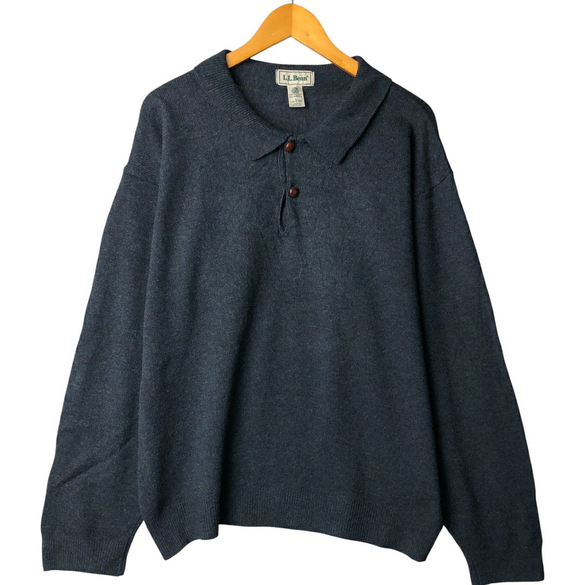 古着 80～90年代 エルエルビーン L.L.Bean ポロニットセーター
