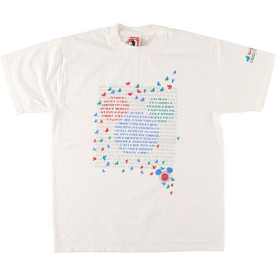 古着 90年代 MICKEY,INC MICKEY MOUSE ミッキーマウス キャラクタープリントTシャツ USA製 メンズM ヴィンテージ /eaa453940 【中古】 【240602】