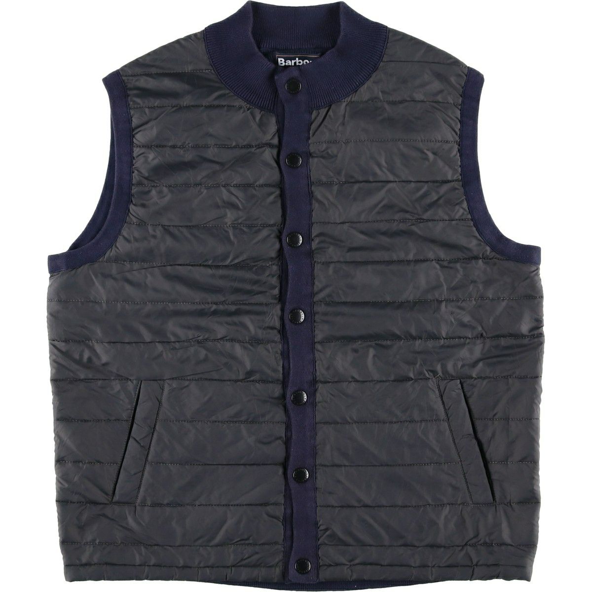 古着 80年代 バブアー Barbour 2ワラント パイルライナーベスト 英国製