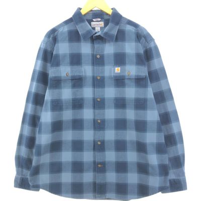 古着 カーハート Carhartt ORIGINAL FIT 長袖 フランネル