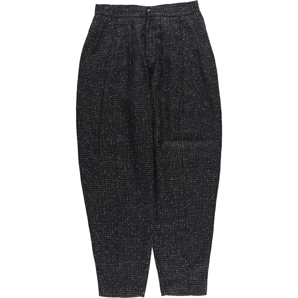 古着 ～90年代 WRINKLE RESISTANT 千鳥格子柄 ウールパンツ スラックス