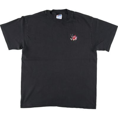 古着 90年代 ヘインズ Hanes BEEFY-T 刺繍Tシャツ USA製 メンズL ...