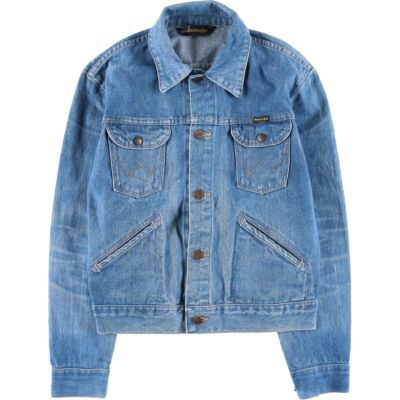 古着 70年代 ラングラー Wrangler デニムジャケット Gジャン メンズM相当 ヴィンテージ /eaa549929 【中古】 【250521】