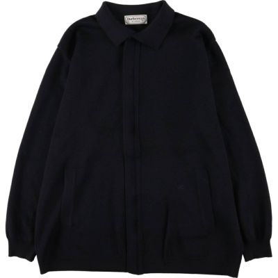 BURBERRY LONDON バーバリー ウールジャケット ブラック 古着 バーバリー Burberrys BURBERRY LONDON ウールジャケット メンズM