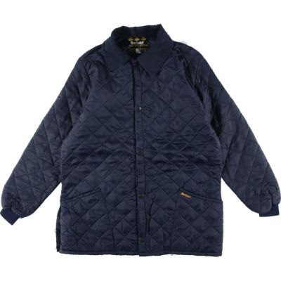 古着 バブアー Barbour キルティングジャケット 英国製 メンズL