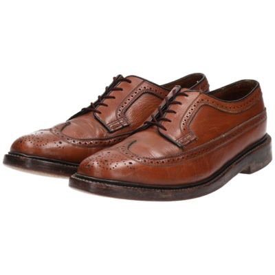 古着 70年代 フローシャイム Florsheim IMPERIAL インペリアル ウイングチップシューズ USA製 10 1/2 メンズ28.5cm  ヴィンテージ /saa009652 【中古】【V2310】 【231015】 【SS2406】 | 古着屋JAM（ジャム）