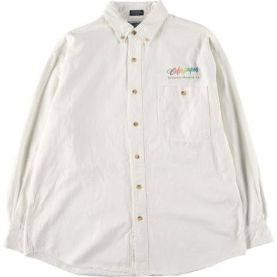 古着 90年代 リー Lee 長袖 ボタンダウンデニムシャツ メンズXL ヴィンテージ /eaa453024 【中古】 【240603】 ss2503_30