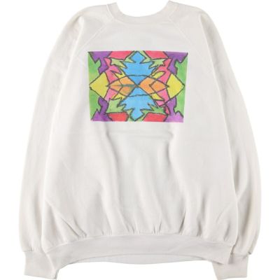 古着 90年代 タルテックス TULTEX バックプリント プリントスウェット
