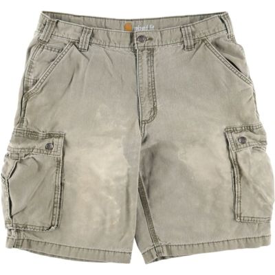 Used carharttカーハートデニムショートパンツメキシコ製w36 古着 カーハート Carhartt デニムショーツ ハーフパンツ メンズ
