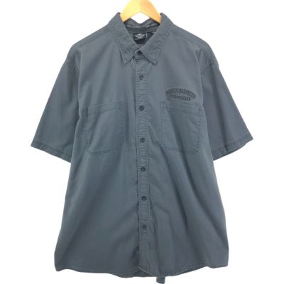 古着 ハーレーダビッドソン Harley-Davidson 半袖 ワークシャツ メンズXXL相当 /eaa551166 【中古】 【250523】