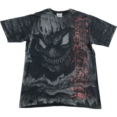 古着 ヘインズ Hanes DETUBBED ディスターブド バンドTシャツ バンT メンズM相当 /eaa551211 【中古】 【250523】
