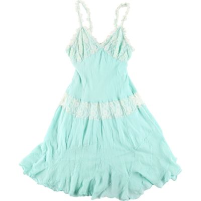 古着 rue21 チェリー柄 ノースリーブ トップス レディースS相当