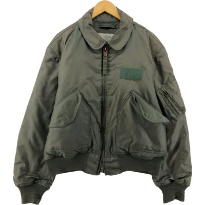 古着 80年代 CWU-45P ミリタリー フライトジャケット USA製 MEDIUM