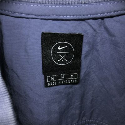 OLD NIKE GOLF オールドナイキ ハーフジップ スウェット 90s 90年代〜00年代 NIKE GOLF ナイキ ゴルフ ワンポイントロゴ刺繍