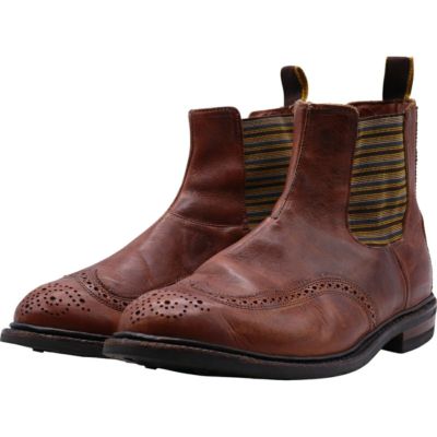 未使用品◎アレンエドモンズ Chelsea キルトローファー 茶 9.1/2C◎ 未使用品◎アレンエドモンズ Chelsea キルトローファー 茶 9.1