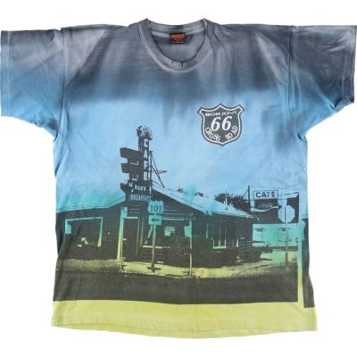 古着 90年代～ BROCKUM BON JOVI ボンジョヴィ 大判プリント バンドTシャツ バンT USA製 メンズXL相当 ヴィンテージ /eaa472269 【中古】 【250524】