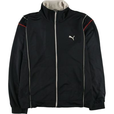 古着 プーマ PUMA ベロアジャージ トラックジャケット メンズM